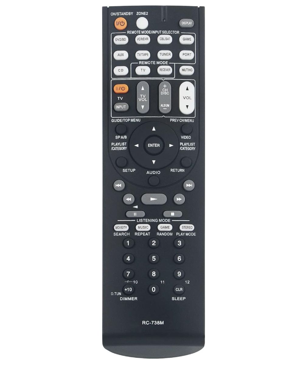 ONKYO RC-738M - helyettesítő távirányító