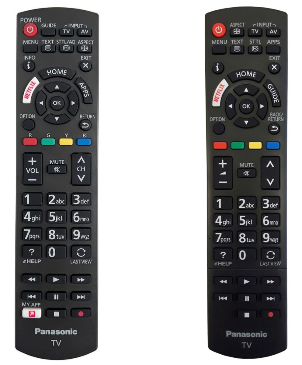 PANASONIC N2QAYB001109 (N2QAYB001133) - eredeti gyári távirányító