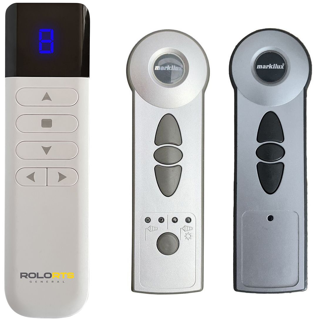 MARKILUX RS-F1-433 RTS, RS-F4-433 RTS  8CH  - kompatibilis távirányító  8-csatorna     ROLO