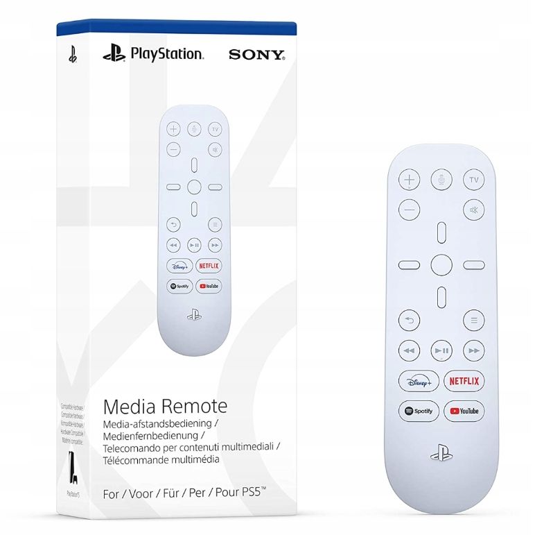 SONY PlayStation 5 Media remote PS5 - eredeti gyári távirányító hangvezérléssel