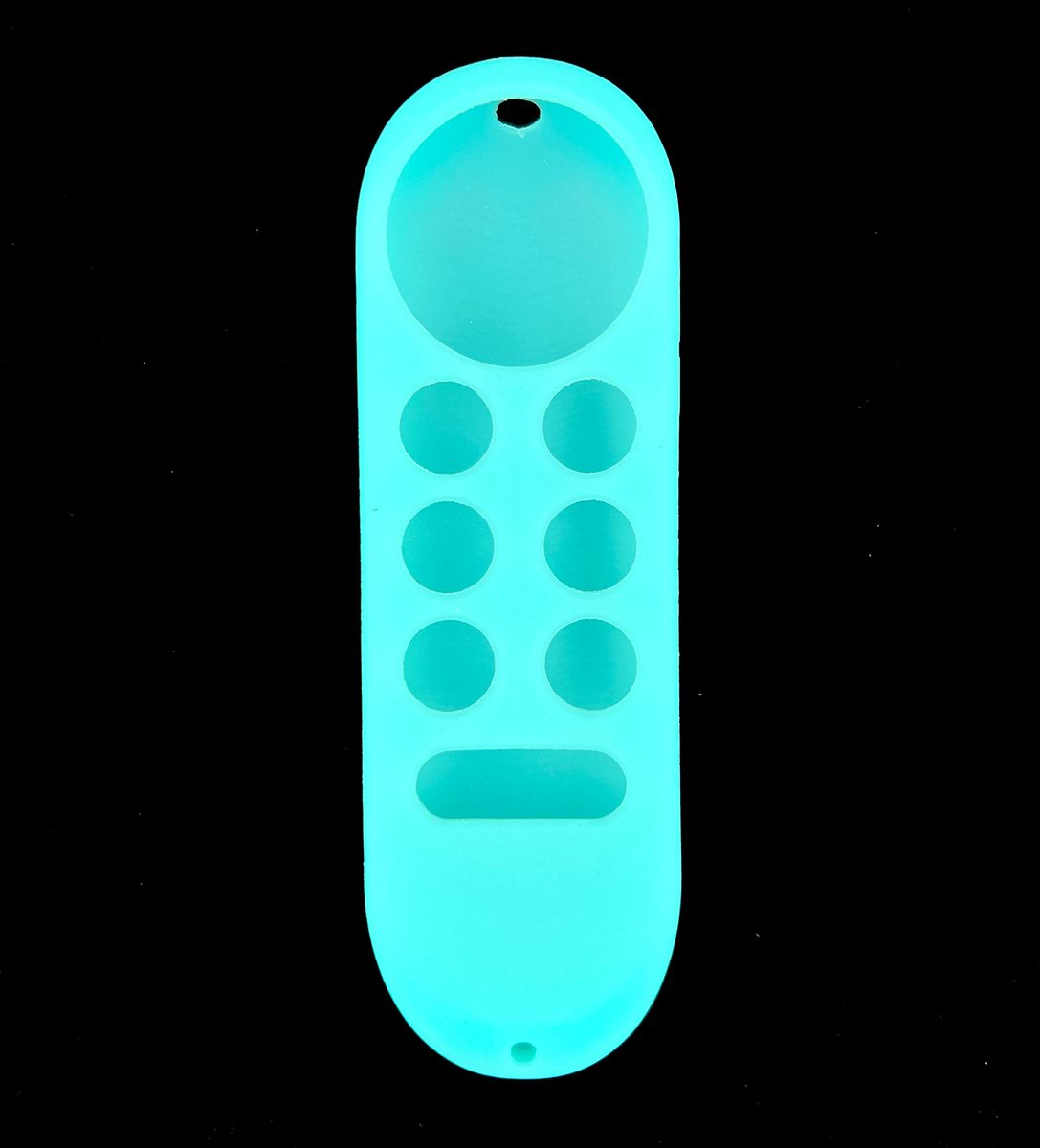GOOGLE  TV REMOTE G9N9N, GZRNL
 szilikon tok - fluoreszkáló türkizkék