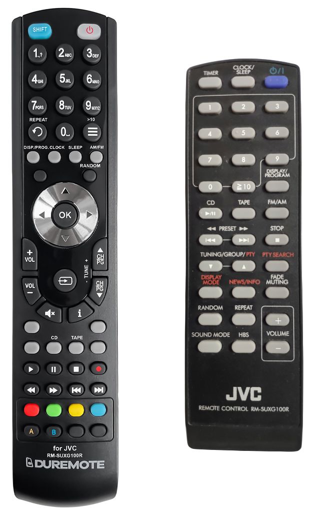 JVC RM-SUXG100R - távirányító duplikátum