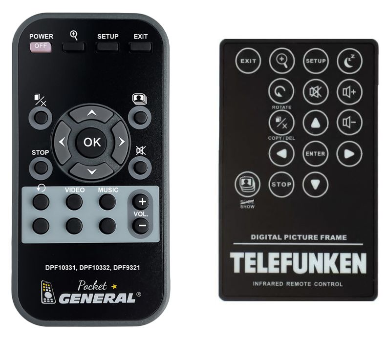 TELEFUNKEN DPF10331, DPF10332, DPF9321 -   


távirányító
 duplikátum