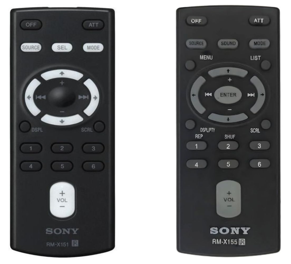 SONY RM-X155 - eredeti gyári távirányító