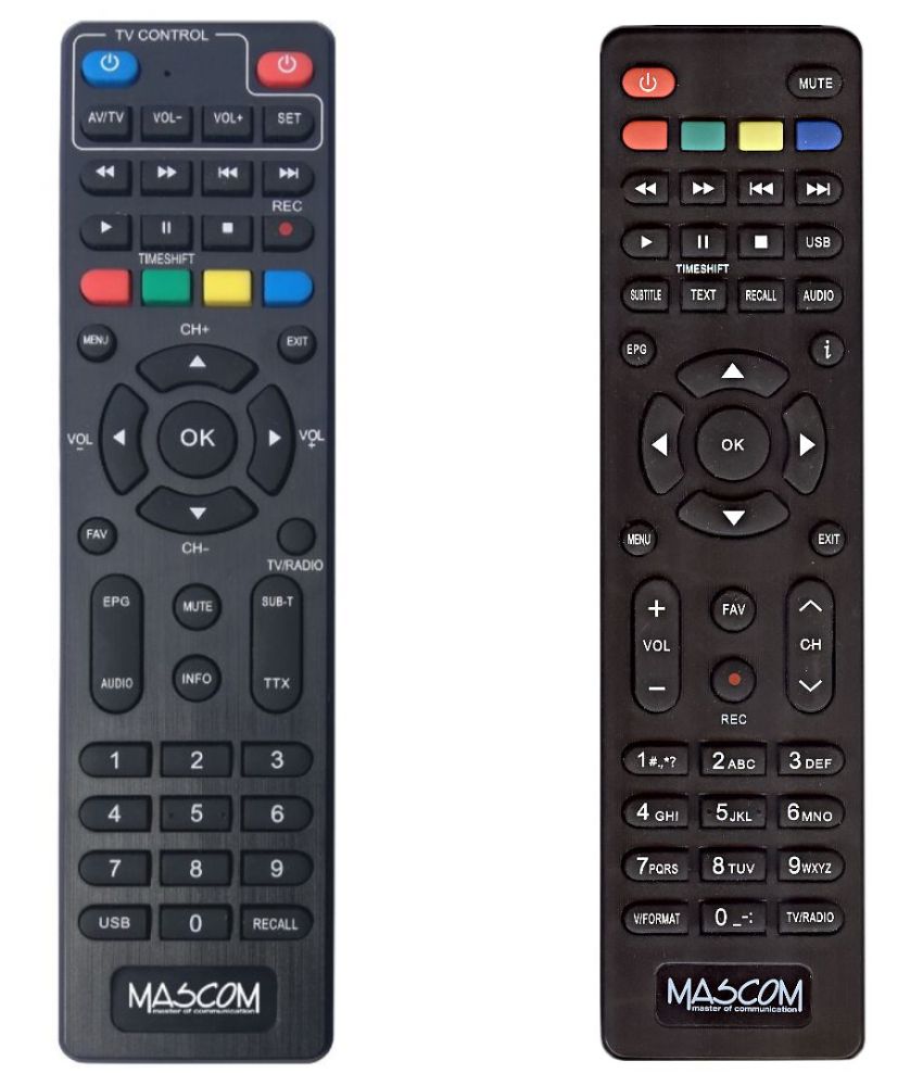 MASCOM MC710T2, MC721T2 PLUS - eredeti gyári távirányító