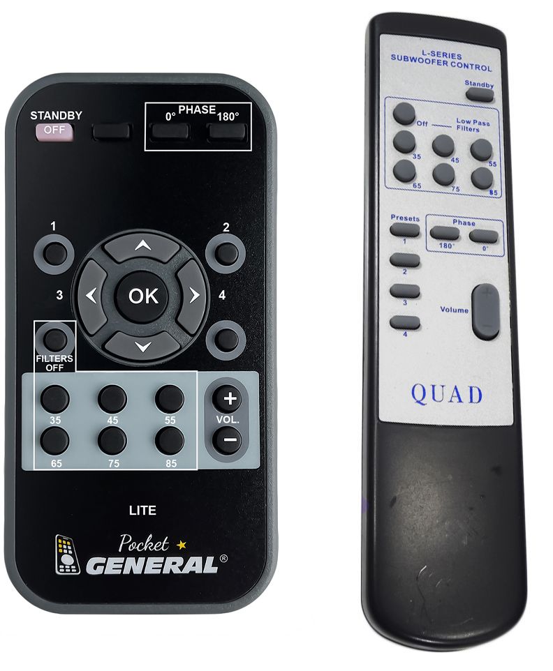 QUAD L-series, Lite -   


távirányító
 duplikátum