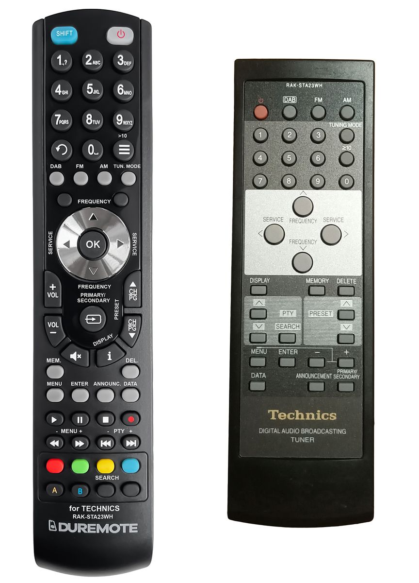 TECHNICS RAK-STA23WH - távirányító duplikátum