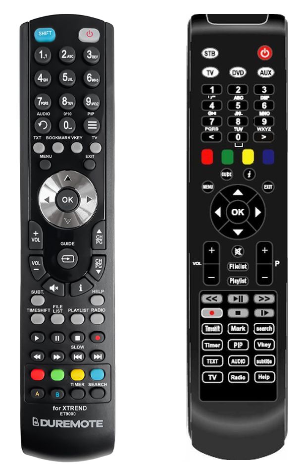 XTREND ET-9000, ET-9200 - távirányító duplikátum
