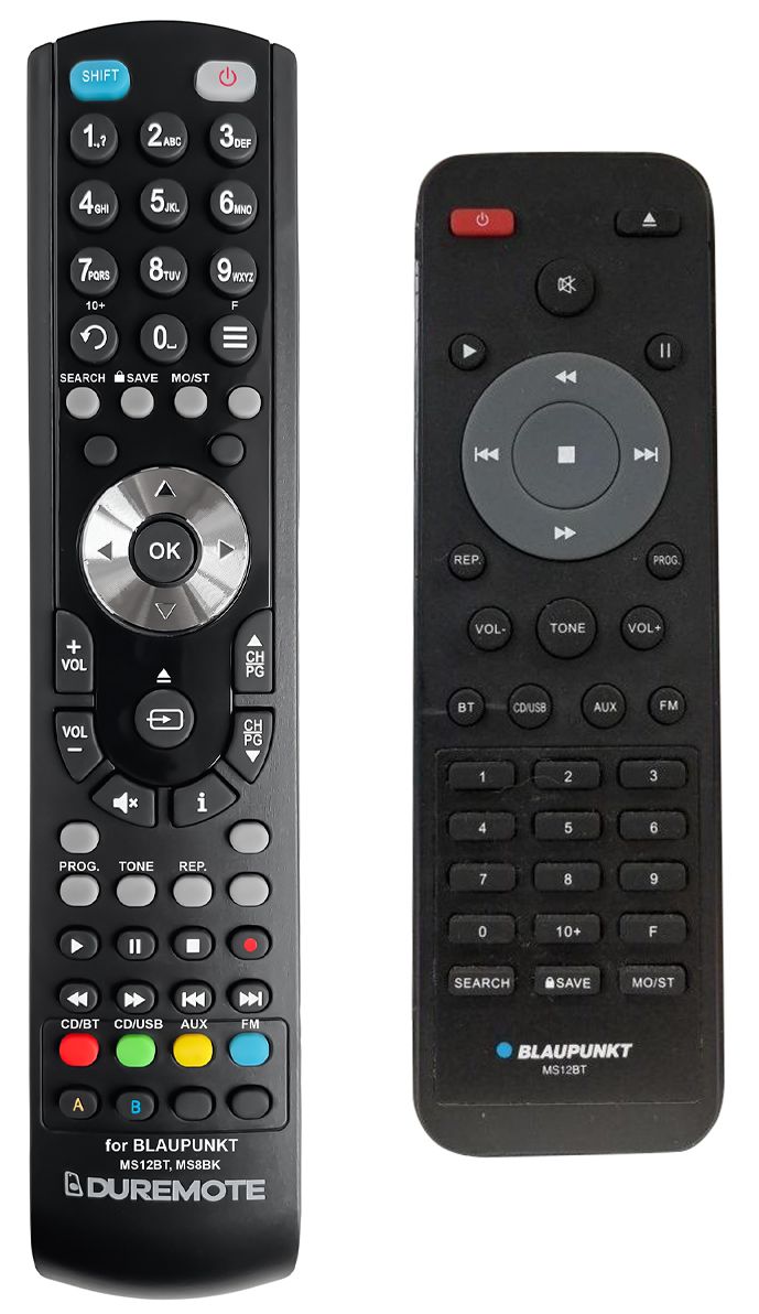 BLAUPUNKT MS12BT - távirányító duplikátum