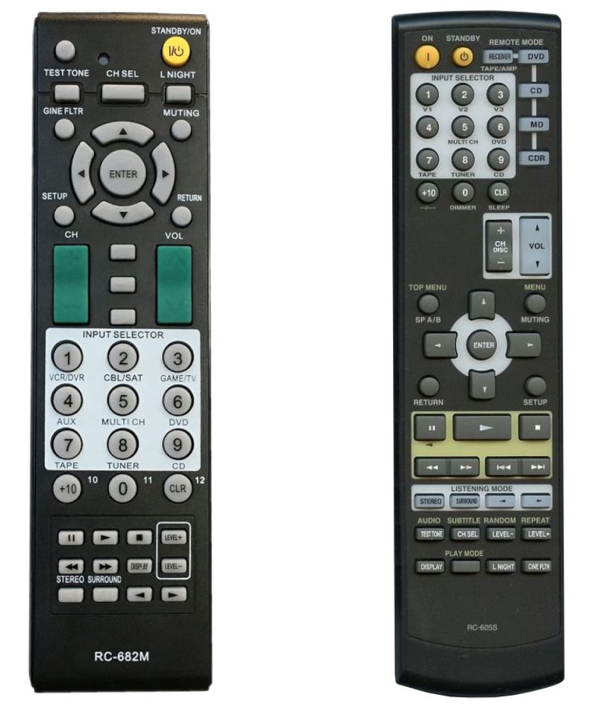 ONKYO RC-605S, RC-681M - helyettesítő távirányító