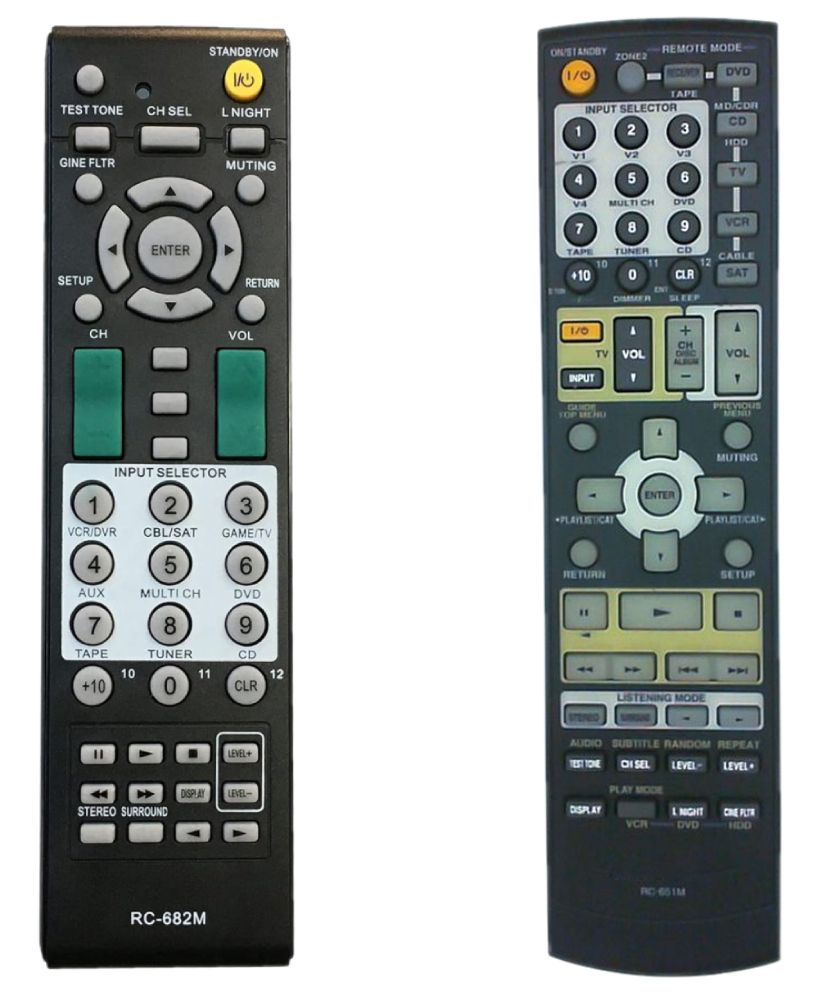 ONKYO RC-651M - helyettesítő távirányító