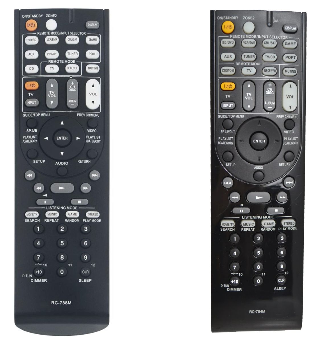 ONKYO RC-764M - helyettesítő távirányító