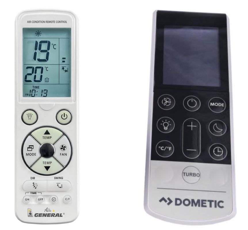 DOMETIC FreshJet 3000 -   

luxus háttérvilágítású 
távirányító