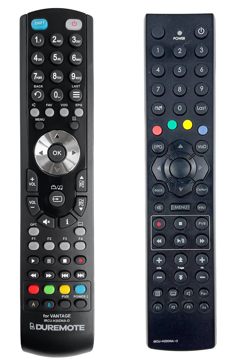 Wbox HD3,  IRCU-H20DNA-O - távirányító duplikátum