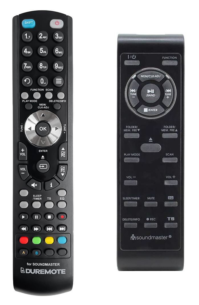 SOUNDMASTER MCD5550 - távirányító duplikátum