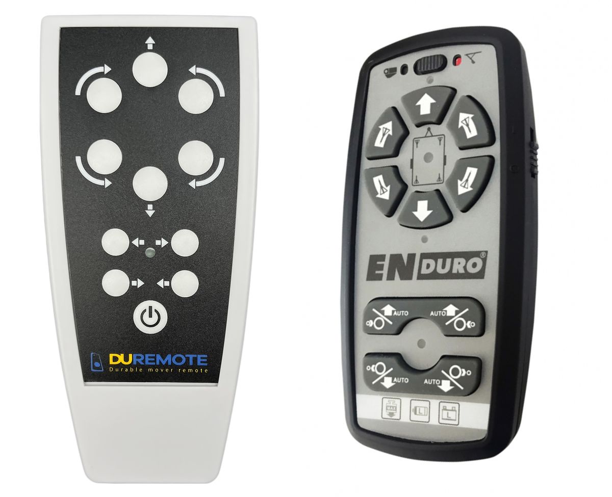 ENDURO EM303A, EM305 AutoSteady,  EM405 Smart AutoSteady, AS201A, AS201B, AS201FL -   


távirányító
  a lakókocsi mozgatásához