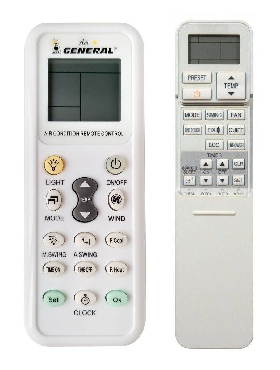 CARRIER  42UQV035M2,  WH-TA05NE -   


kompatibilis General márkájú távirányító