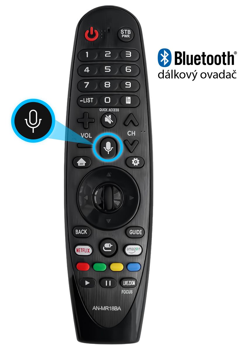 LG AN-MR18BA V1 - varázslatos SMART csere távirányító hangvezérléssel 2. osztály
