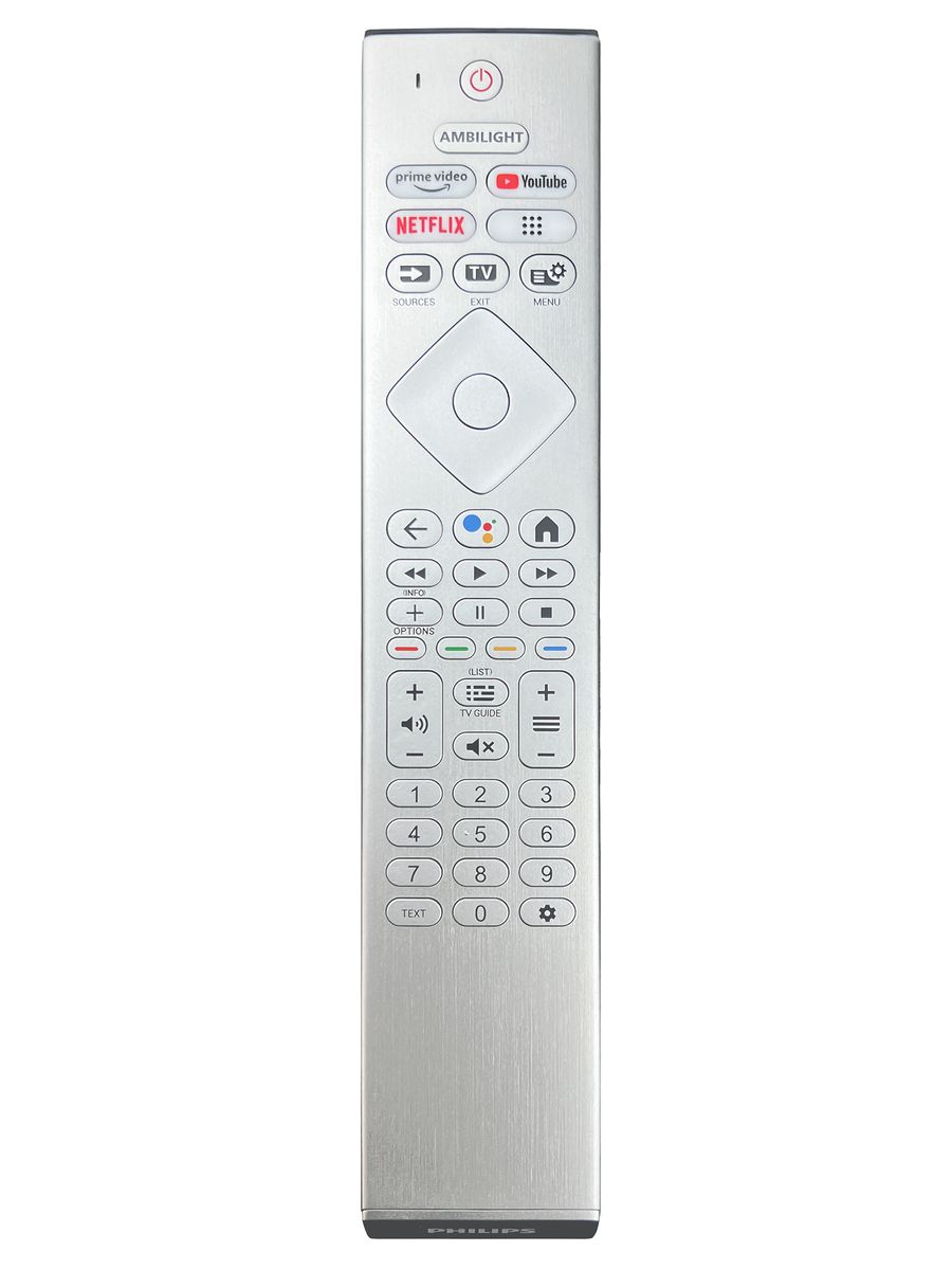PHILIPS 996592300991, YKF474-BT27 Silver - eredeti gyári távirányító hangvezérléssel