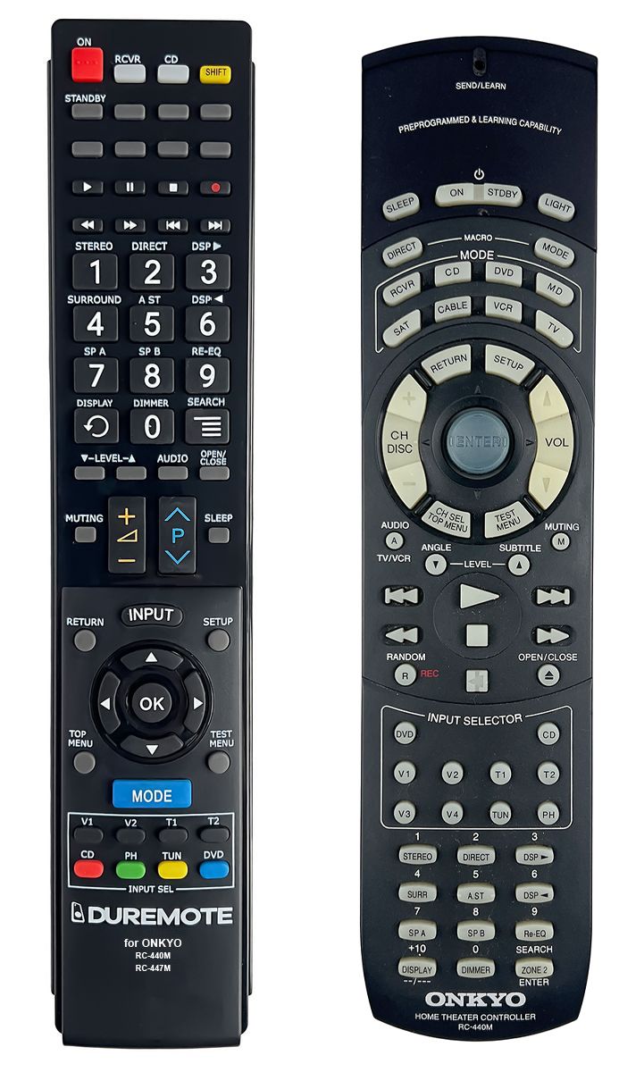 ONKYO RC-440M - távirányító duplikátum