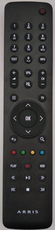 ARRIS VIP4205 - eredeti gyári távirányító