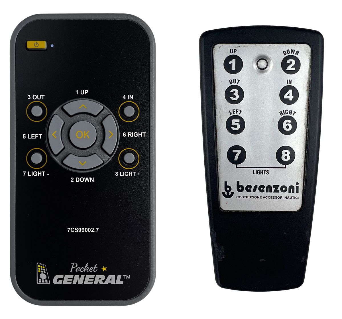 BESENZONI 7CS99002.7, 1.107 ITSF3 8 Channels Model 2004 -   


távirányító
 duplikátum