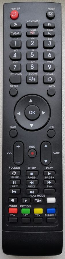 GALAXY INNOVATIONS GI6699E COMBO - helyettesítő távirányító