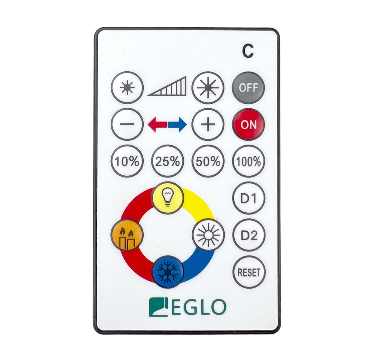 EGLO ET2240, 95971, 95972, 95973, 95974, 95975, Y4-162-A - eredeti gyári távirányító