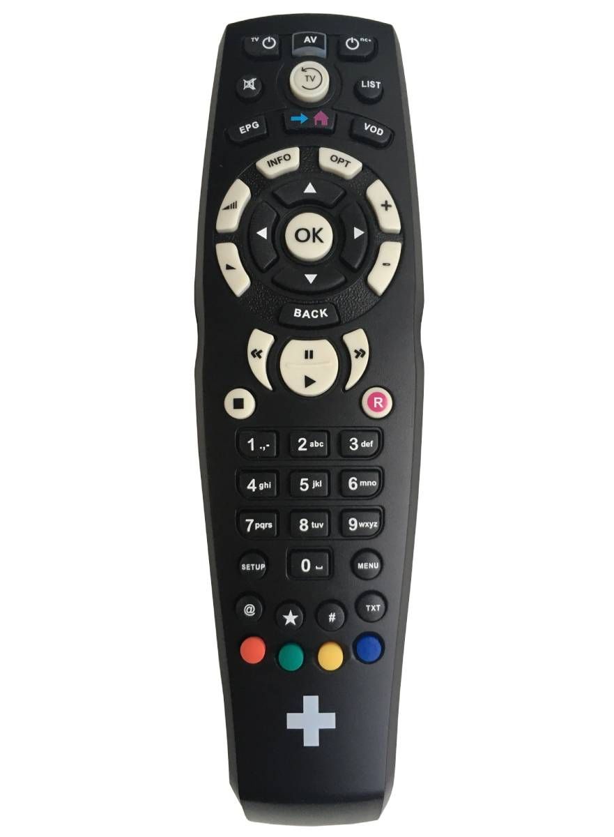 NC+ BOX+, MEDIABOX+, TURBOBOX+ - eredeti gyári távirányító
