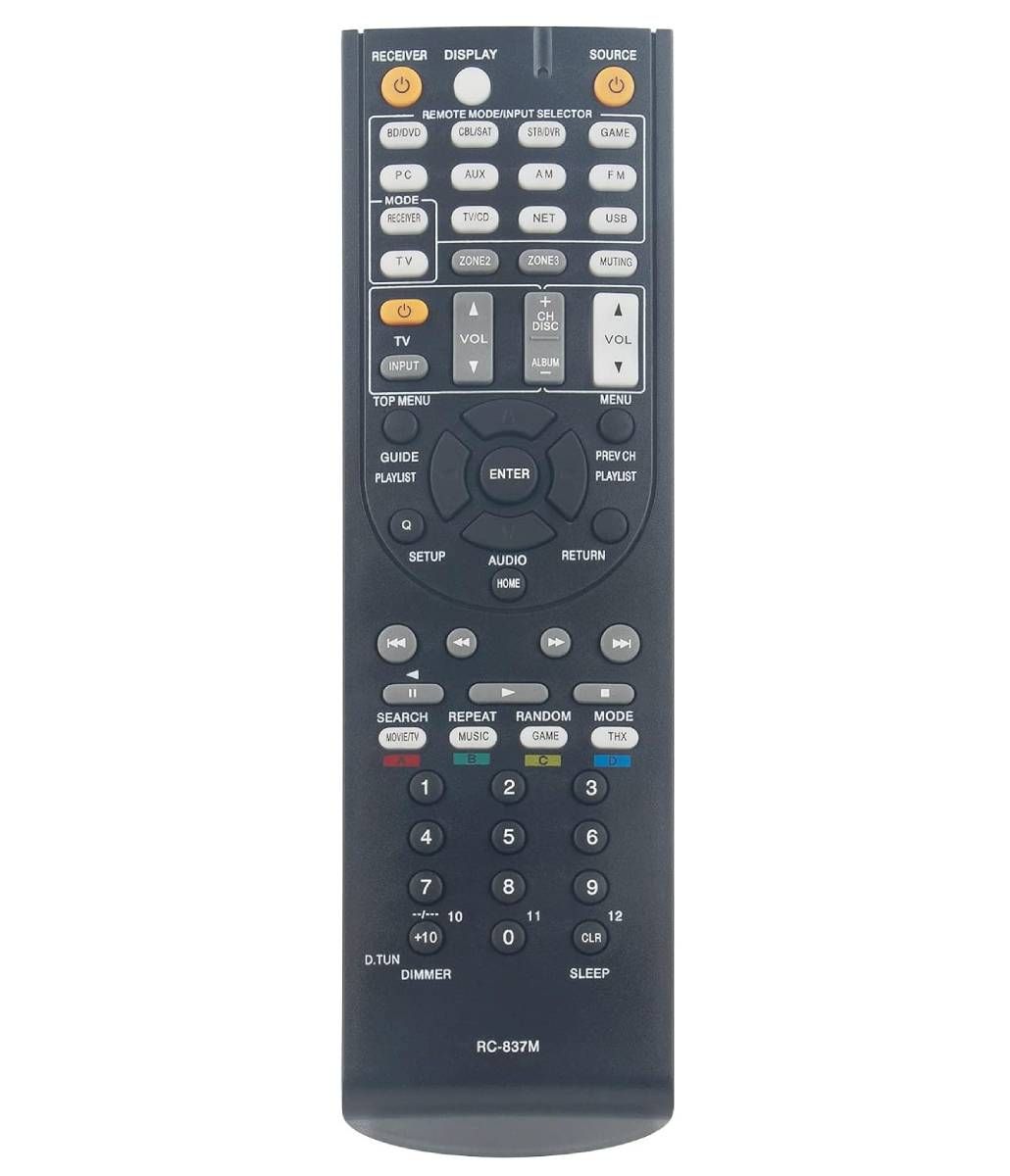 ONKYO RC-837M - helyettesítő távirányító