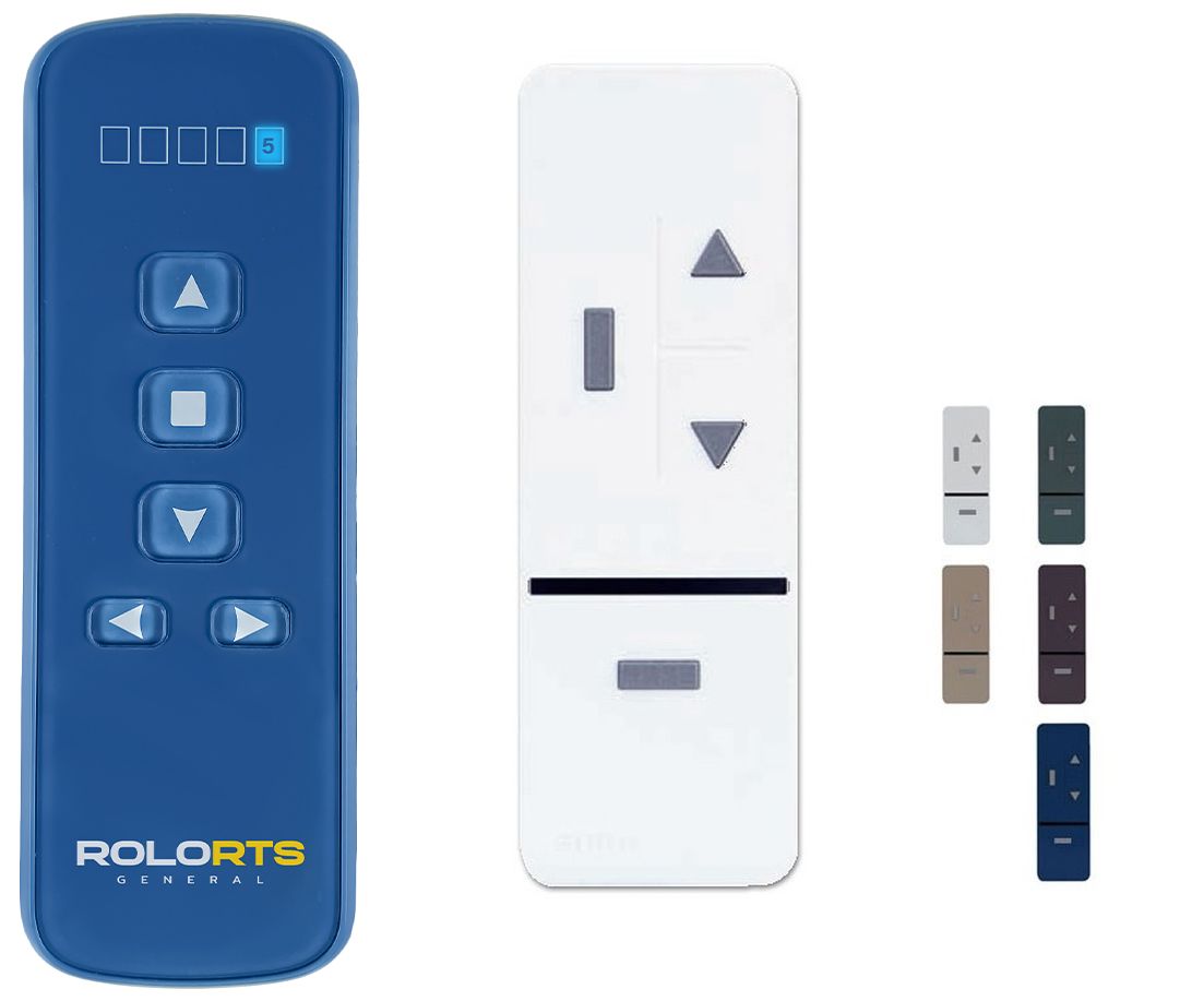 SIMU HZ MOBILE-5, 433.92MHZ, motor RTS  - kompatibilis távirányító     ROLO