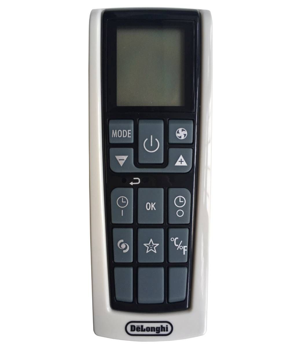 DELONGHI PAC WE110/112, WE125/128, PACA110E, PACW160HP, 5515110141  - eredeti gyári távirányító