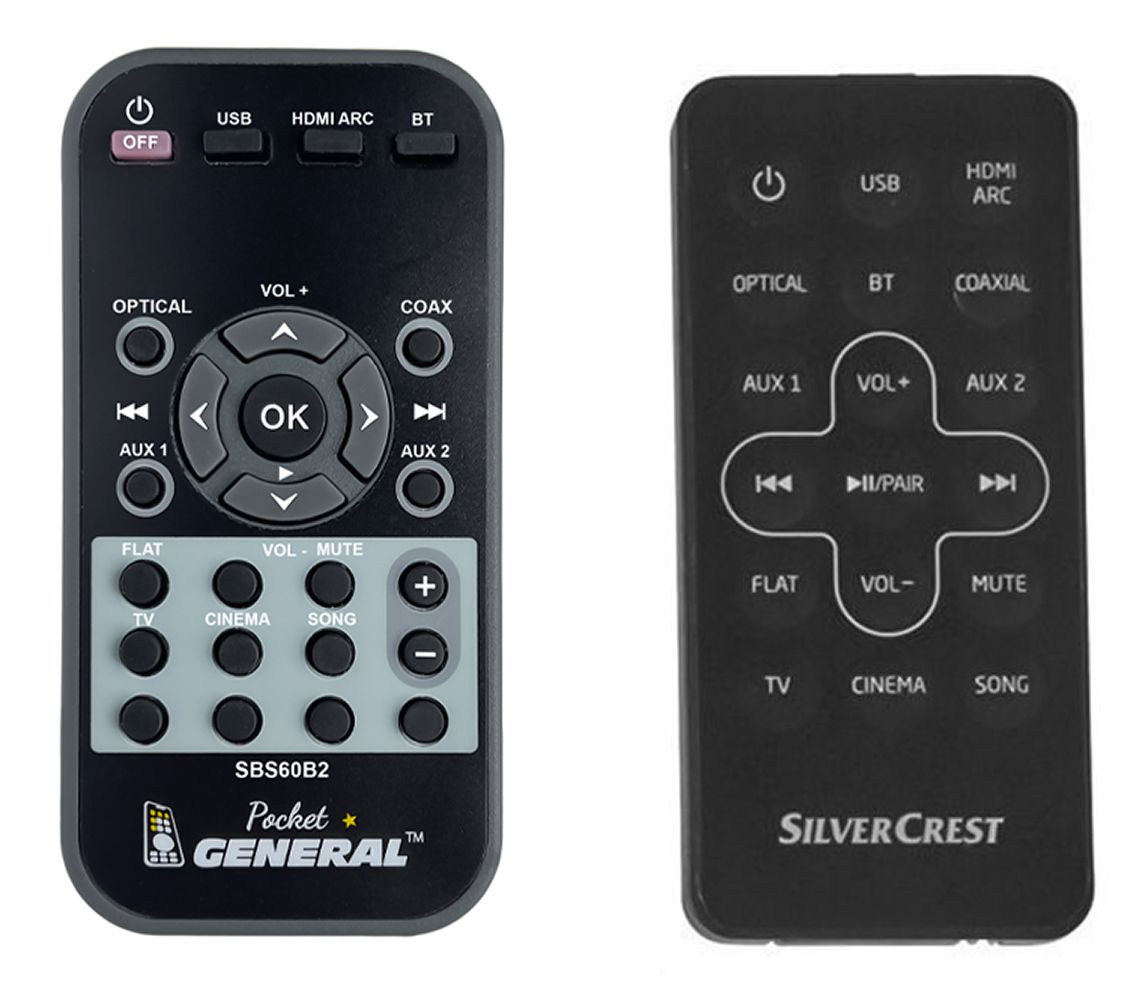 SILVERCREST SBS60B2 -   


távirányító
 duplikátum