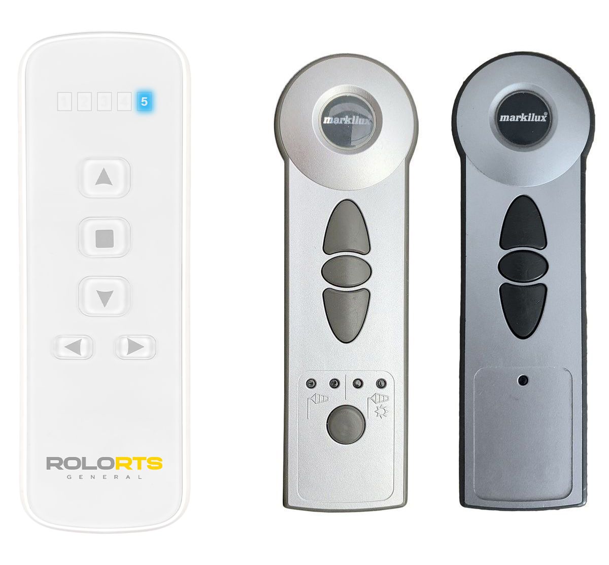 MARKILUX RS-F1-433 RTS, RS-F4-433 RTS  - kompatibilis távirányító     ROLO