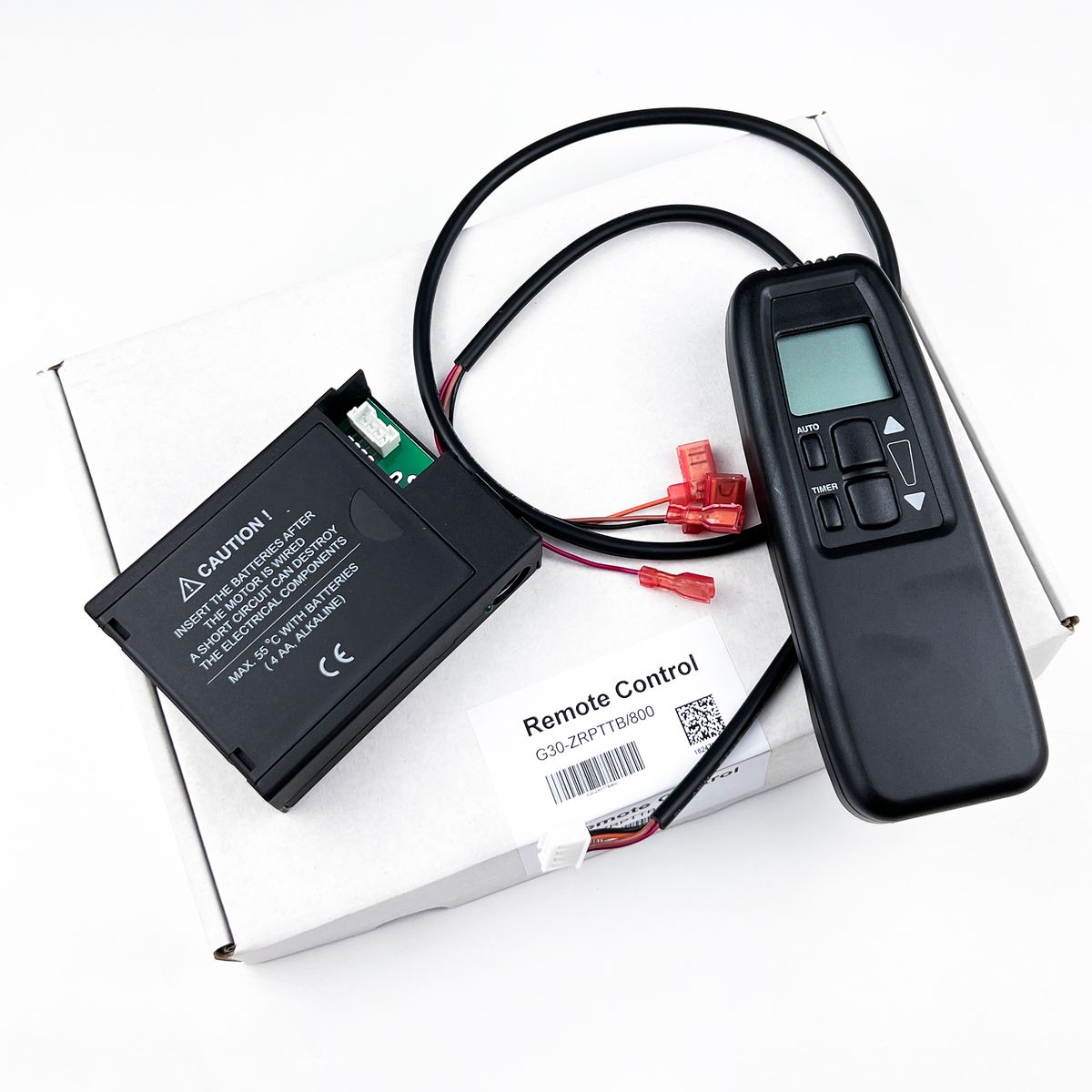 MAXITROL Mertik G30-ZRPTTB/800, G30-ZRHTT Set (Thermostat, timer) Ultrasonic - eredeti gyári távirányító