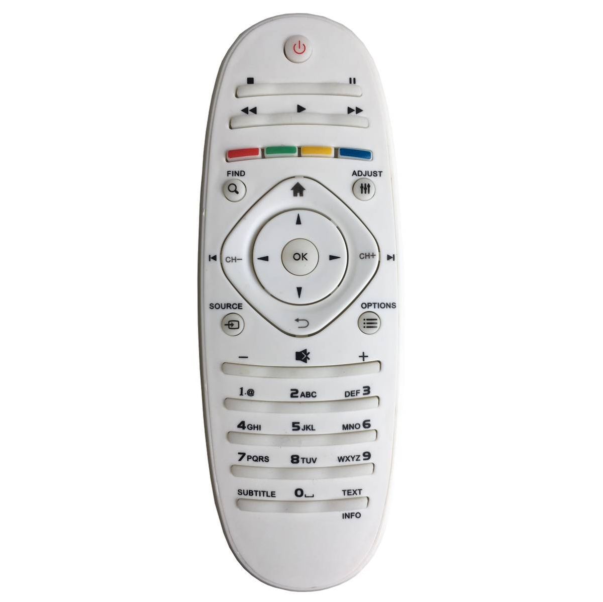 PHILIPS RC2813902/01 WHITE - helyettesítő távirányító