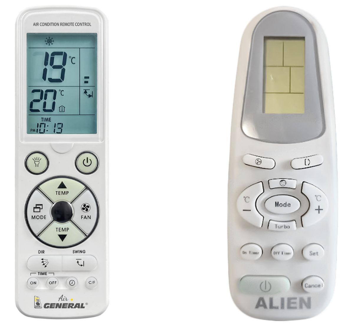 ALIEN D9000 -   

luxus háttérvilágítású 
távirányító
