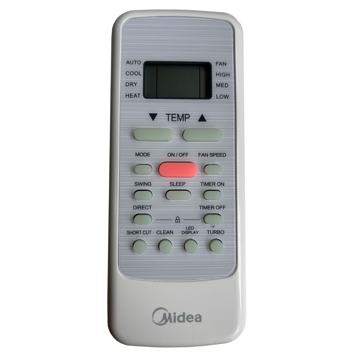 MIDEA RG51B(2)/E, RG51B(1)/EU1, RG51A(2)/EU1, RG51A(2)/E, RG51A/CE,  RG51H3,  RG51G5(1)/EU1, RG51F2(2)/EFU1 - eredeti gyári távirányító