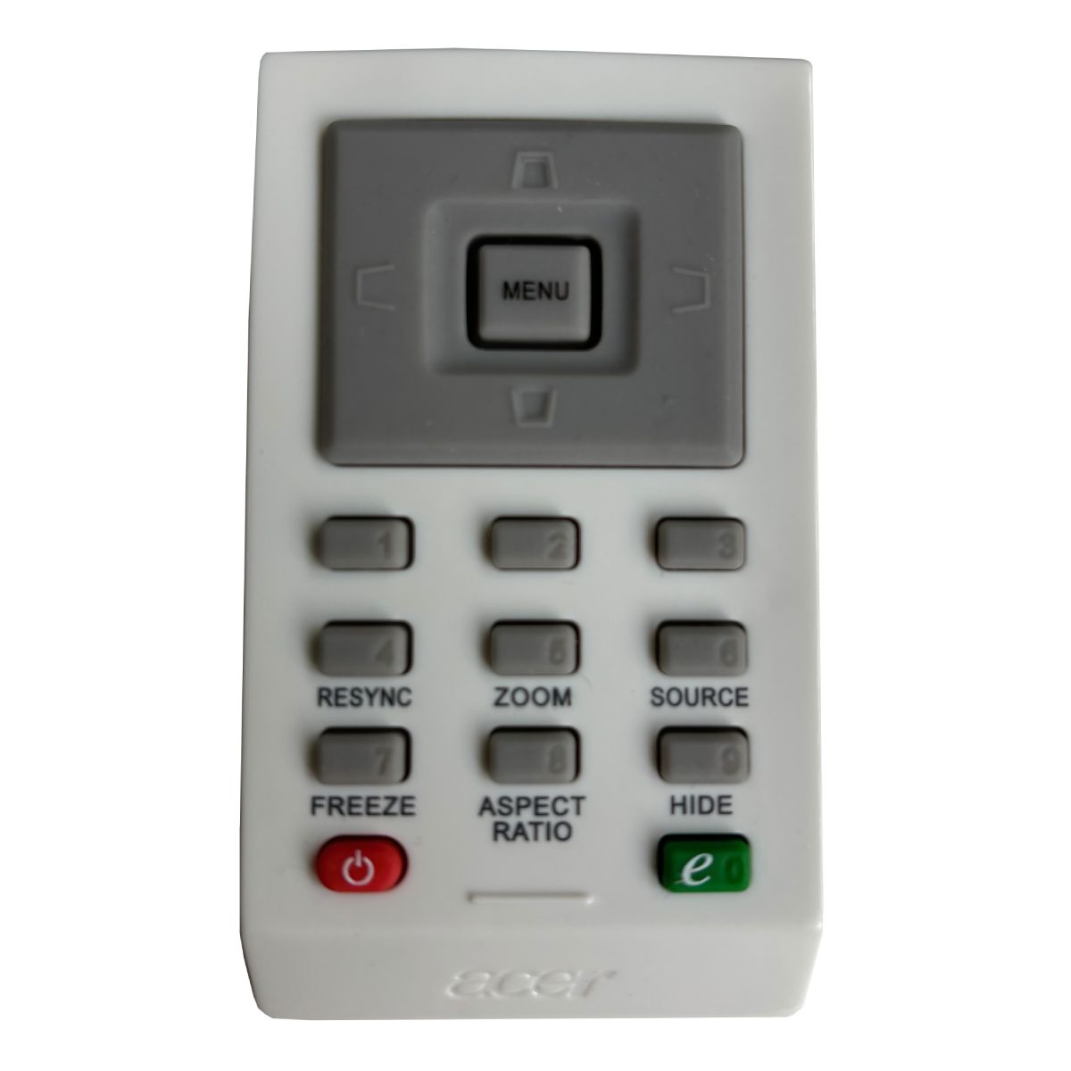 ACER VZ.K0100.002, H5360, E130, X1161, EV-S11, D101E - eredeti gyári távirányító