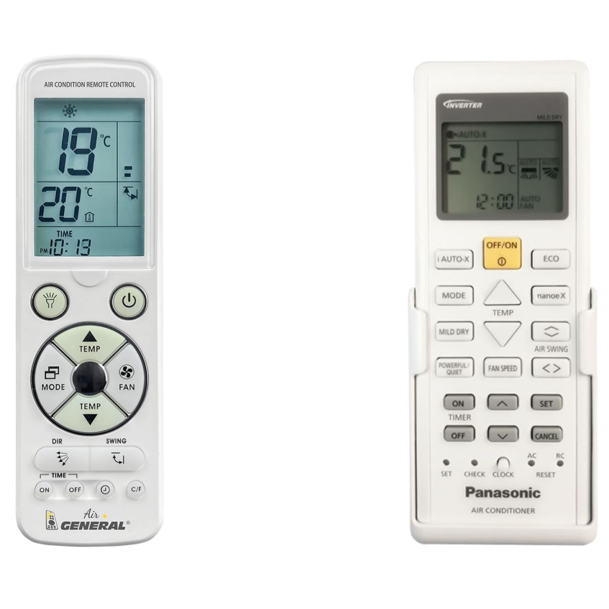 PANASONIC CS-S9PKV, CS-S12PKV, CS-S18PKV, CS-S24PKV, CS-S28PKV, CS-Z20VKR, CS-Z25VKR -   

luxus háttérvilágítású 
távirányító