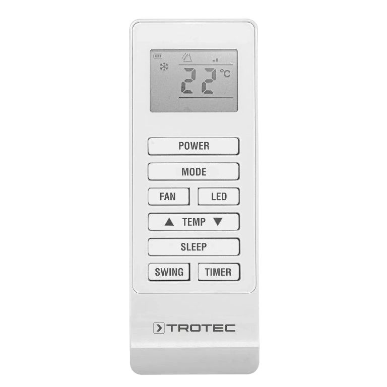 TROTEC PAC-W2200, PAC-W 2600 SH, PAC-W 2650 SH (7140000387) - eredeti gyári távirányító
