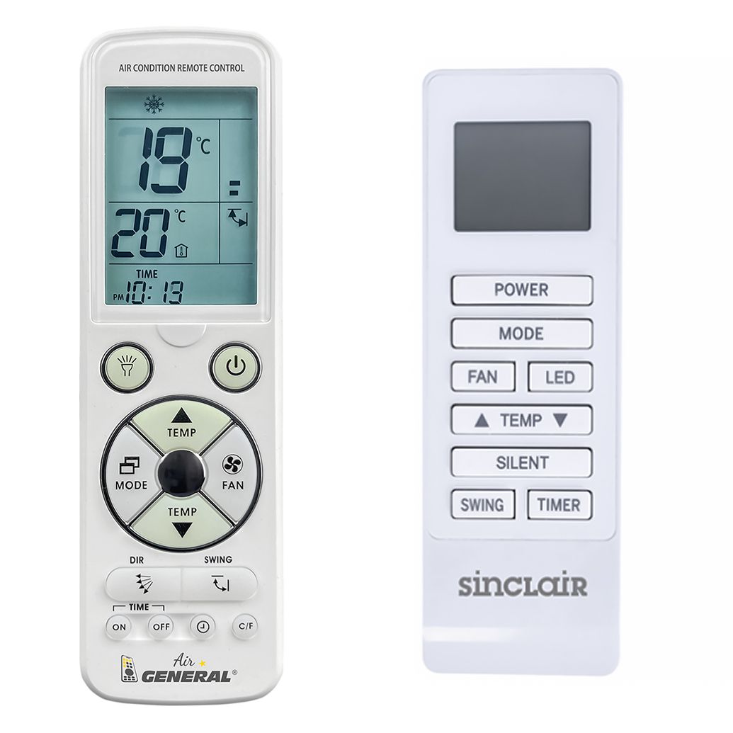 SINCLAIR ASM-12PI -   

luxus háttérvilágítású 
távirányító