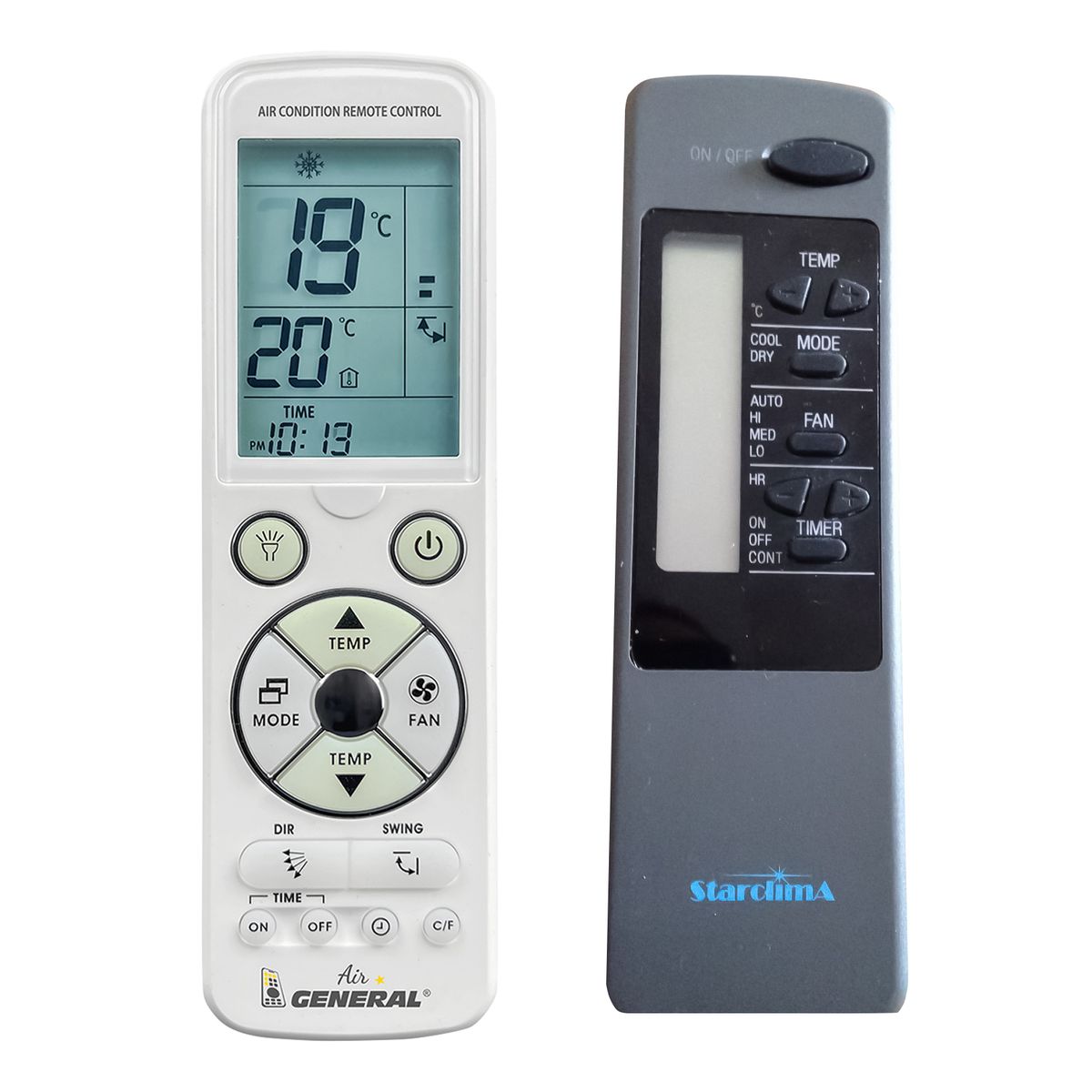 STARCLIMA UE190RA, STAR001 -   

luxus háttérvilágítású 
távirányító