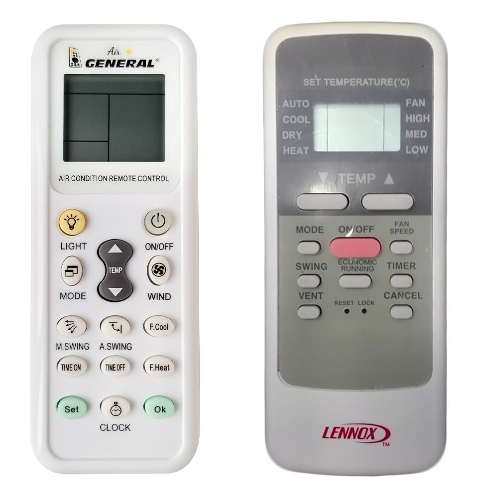 LENNOX  R51/E -   


kompatibilis General márkájú távirányító