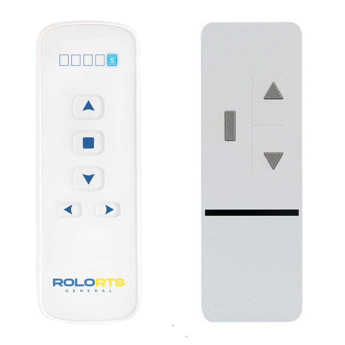 SIMU HZ MOBILE-1, 433.92MHZ, Tess 660,  motor RTS  - kompatibilis távirányító     ROLO