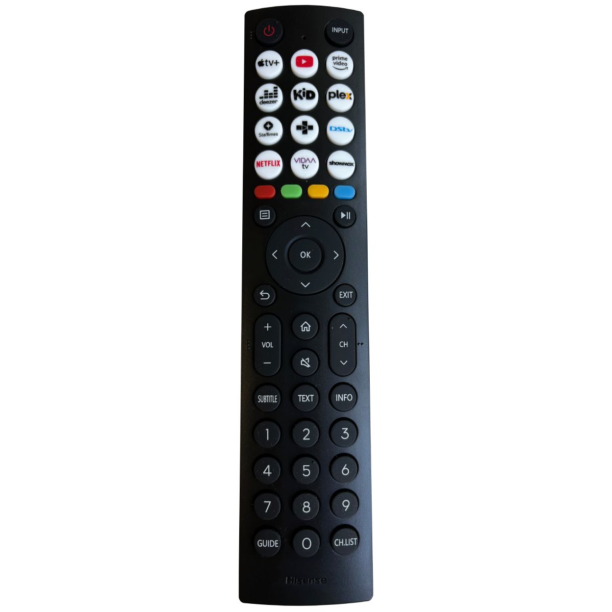 HISENSE ERF2V36H NO VOICE - eredeti gyári távirányító
