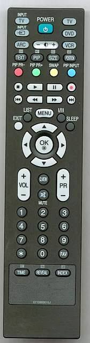 LG 6710900010J - helyettesítő távirányító