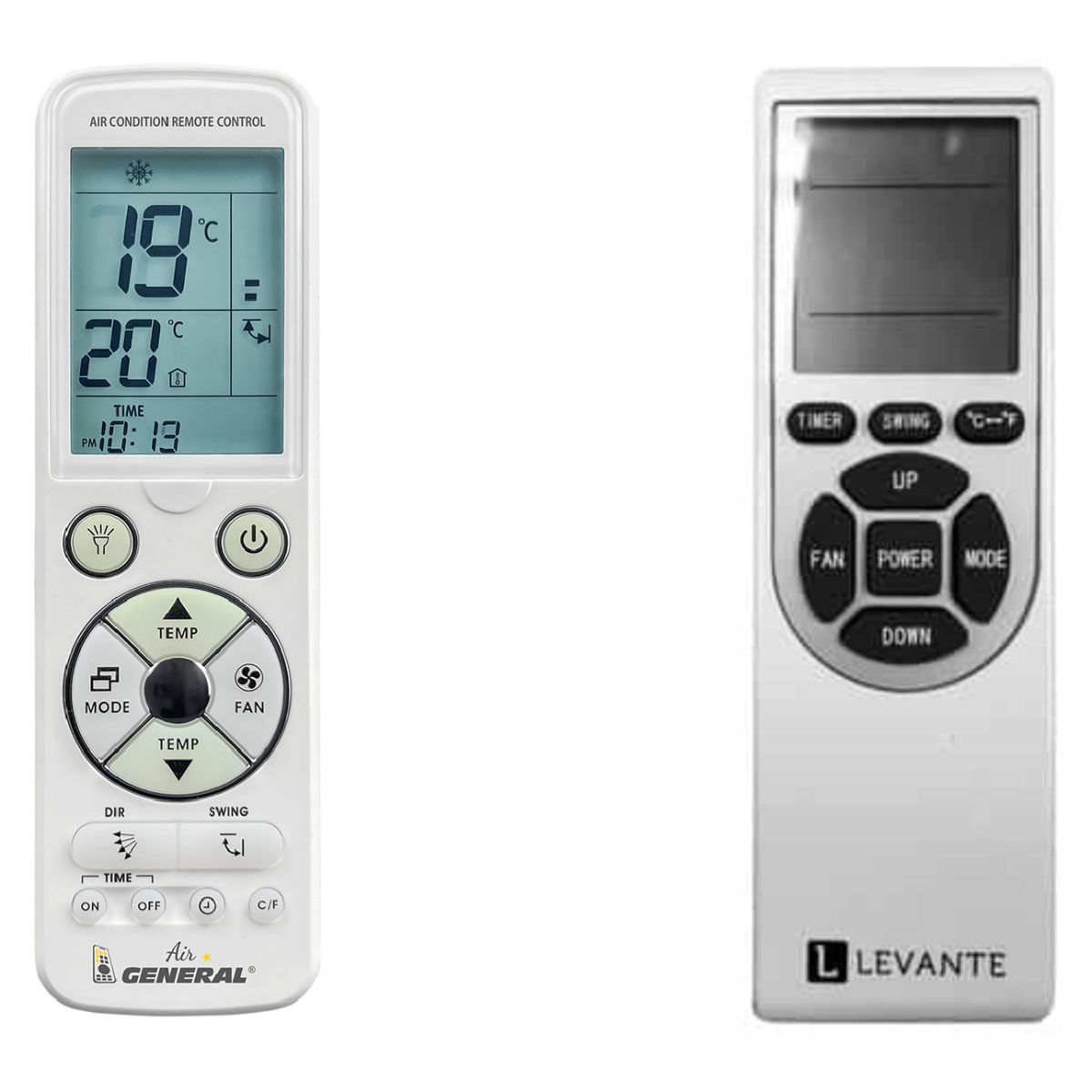 LEVANTE 100900100899 polar -   

luxus háttérvilágítású 
távirányító