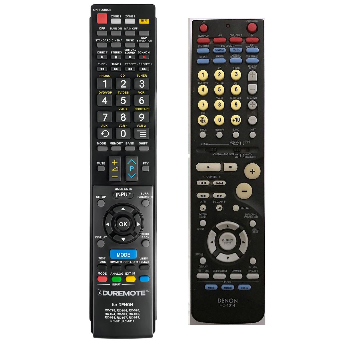 DENON RC-1014 - távirányító duplikátum