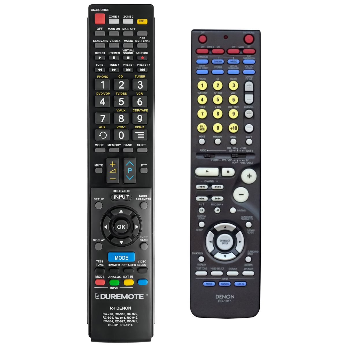 DENON RC-1015 - távirányító duplikátum